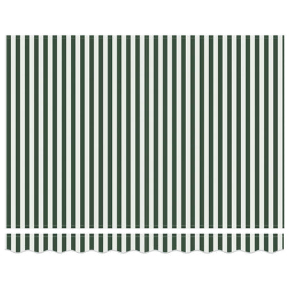 vidaXL Awning Frame Green and White 300 x 250 cm 6