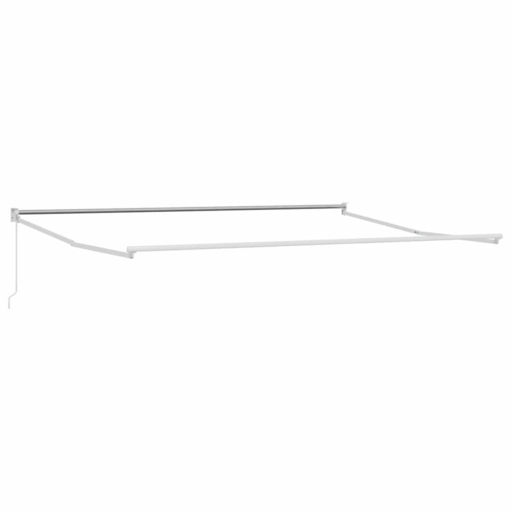 vidaXL Retractable Awning Red and Black 350 x 250 x 165 cm 5
