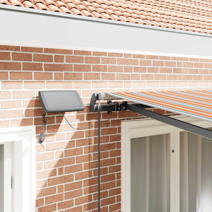 vidaXL Retractable Awning Multicolour 350 x 250 cm 4