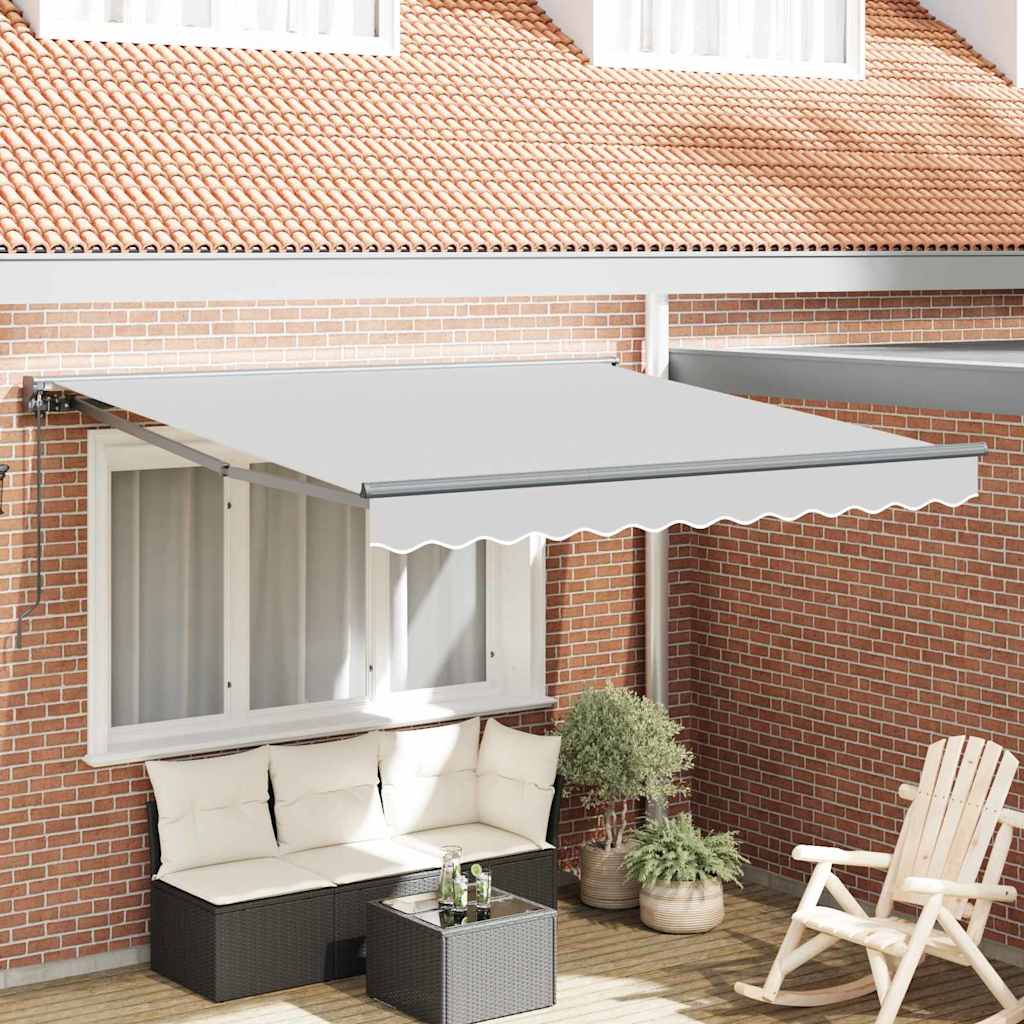 Manual Awning Frame Anthracite 3 m 2.5 m