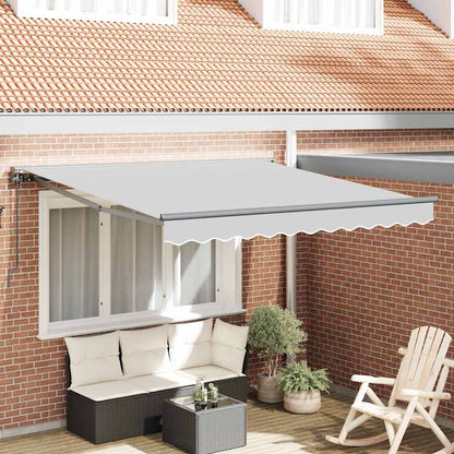 Manual Awning Frame Anthracite 3 m 2.5 m