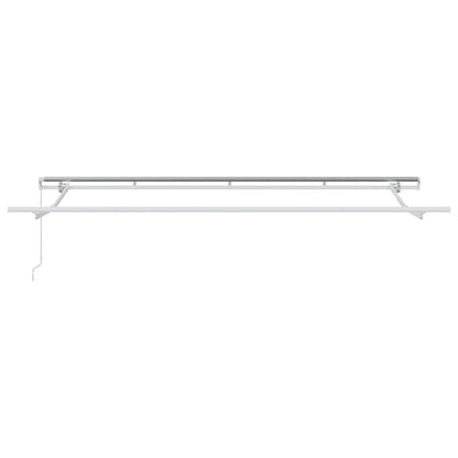 vidaXL Awning Frame White 4 x 2 m Metal 4