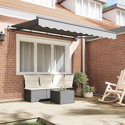 vidaXL Awning Frame Anthracite 3.5 x 2 m Metal 3