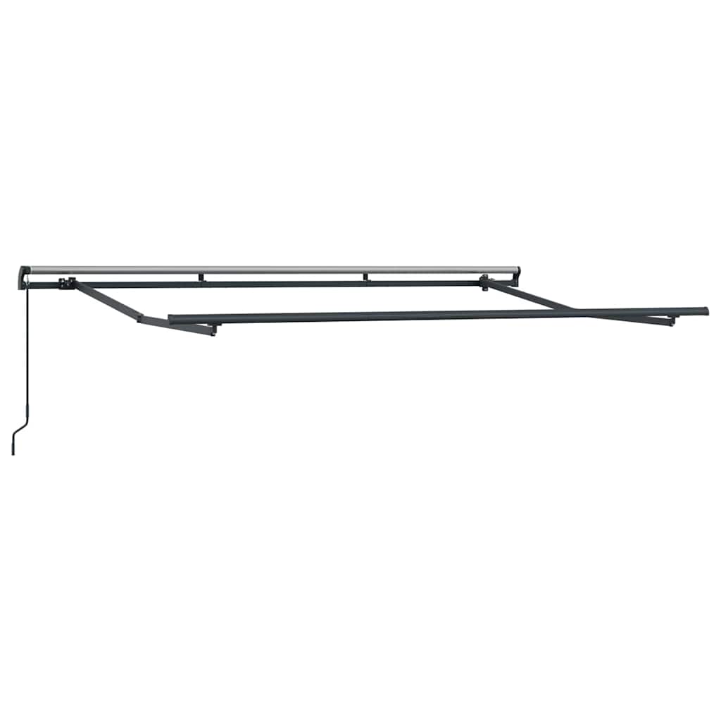 vidaXL Awning Frame Anthracite 3.5 x 2 m Metal 2