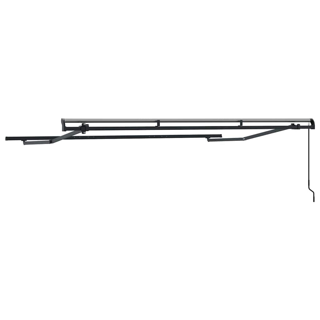 vidaXL Awning Frame Anthracite 3.5 x 2 m Metal 6