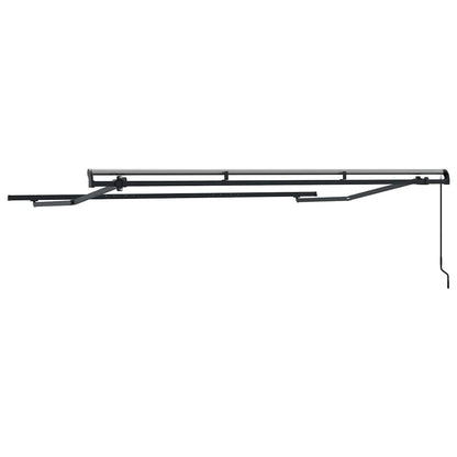 vidaXL Awning Frame Anthracite 3.5 x 2 m Metal 6