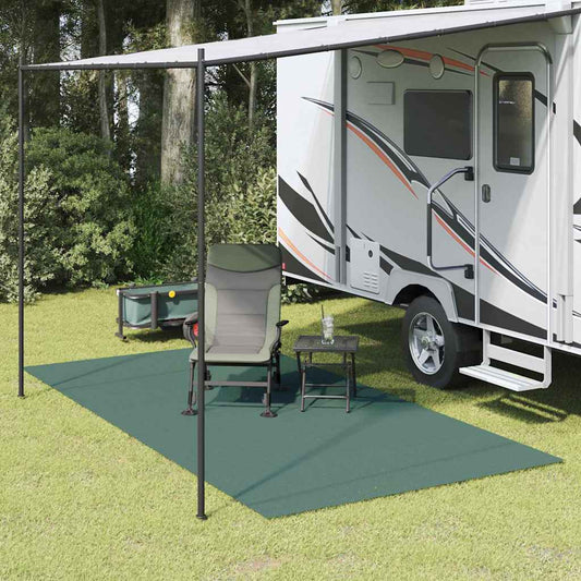Tent Carpet Green 4 m 3.5 m