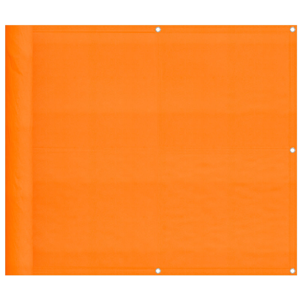 Balcony Screen 90x1000 cm 100% Polyester Oxford Orange