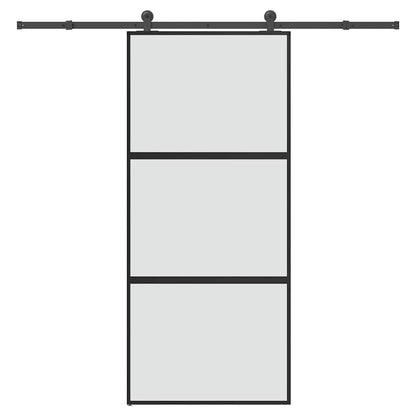 vidaXL Sliding Door with Hardware Set 90x205 cm 1