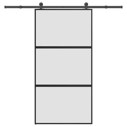 vidaXL Sliding Door with Hardware Set 102.5x205 cm 2