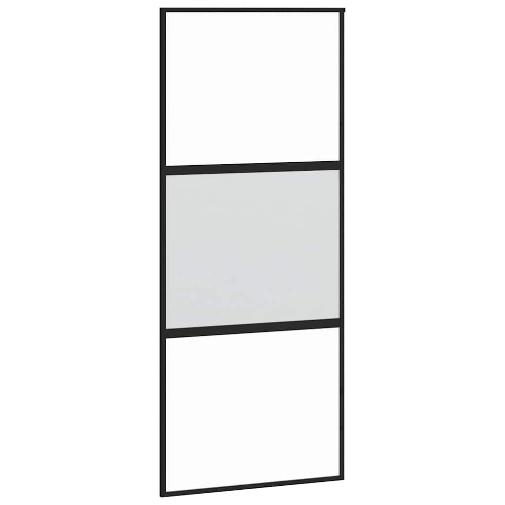 vidaXL Sliding Door with Hardware Set 90x205 cm 4