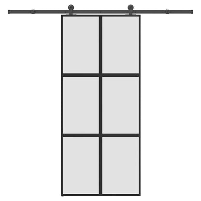 vidaXL Sliding Door with Hardware Set 90x205 cm 1