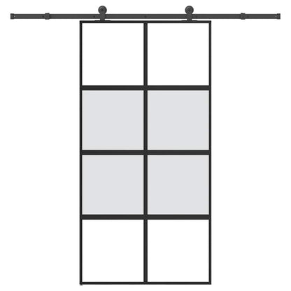 vidaXL Sliding Door with Hardware Set 102.5x205 cm 2