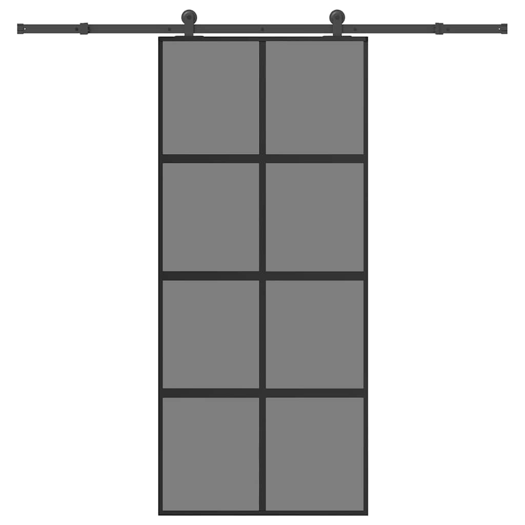 vidaXL Sliding Door with Hardware Set 90x205 cm 1
