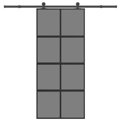 vidaXL Sliding Door with Hardware Set 90x205 cm 1