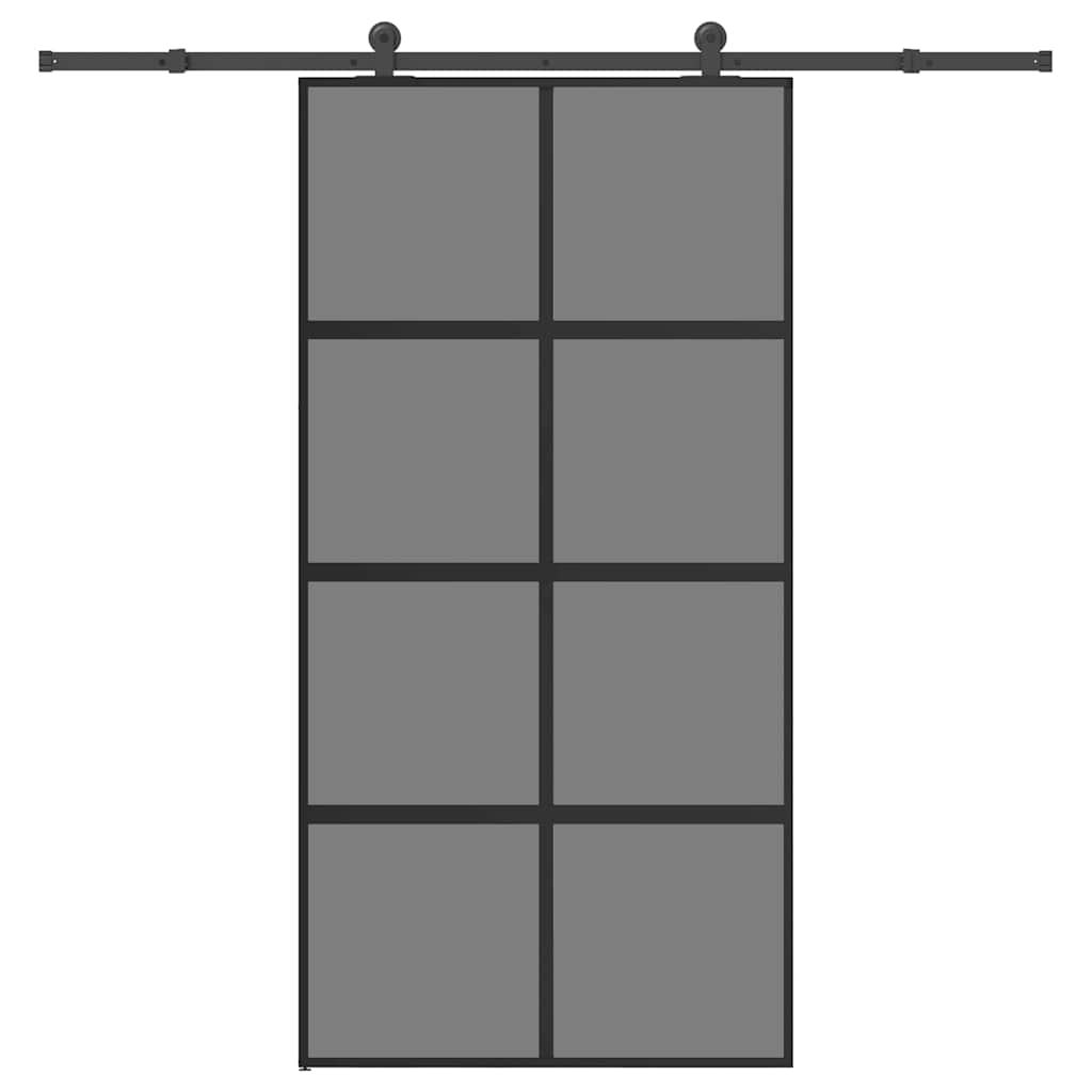 vidaXL Sliding Door with Hardware Set 102.5x205 cm 1