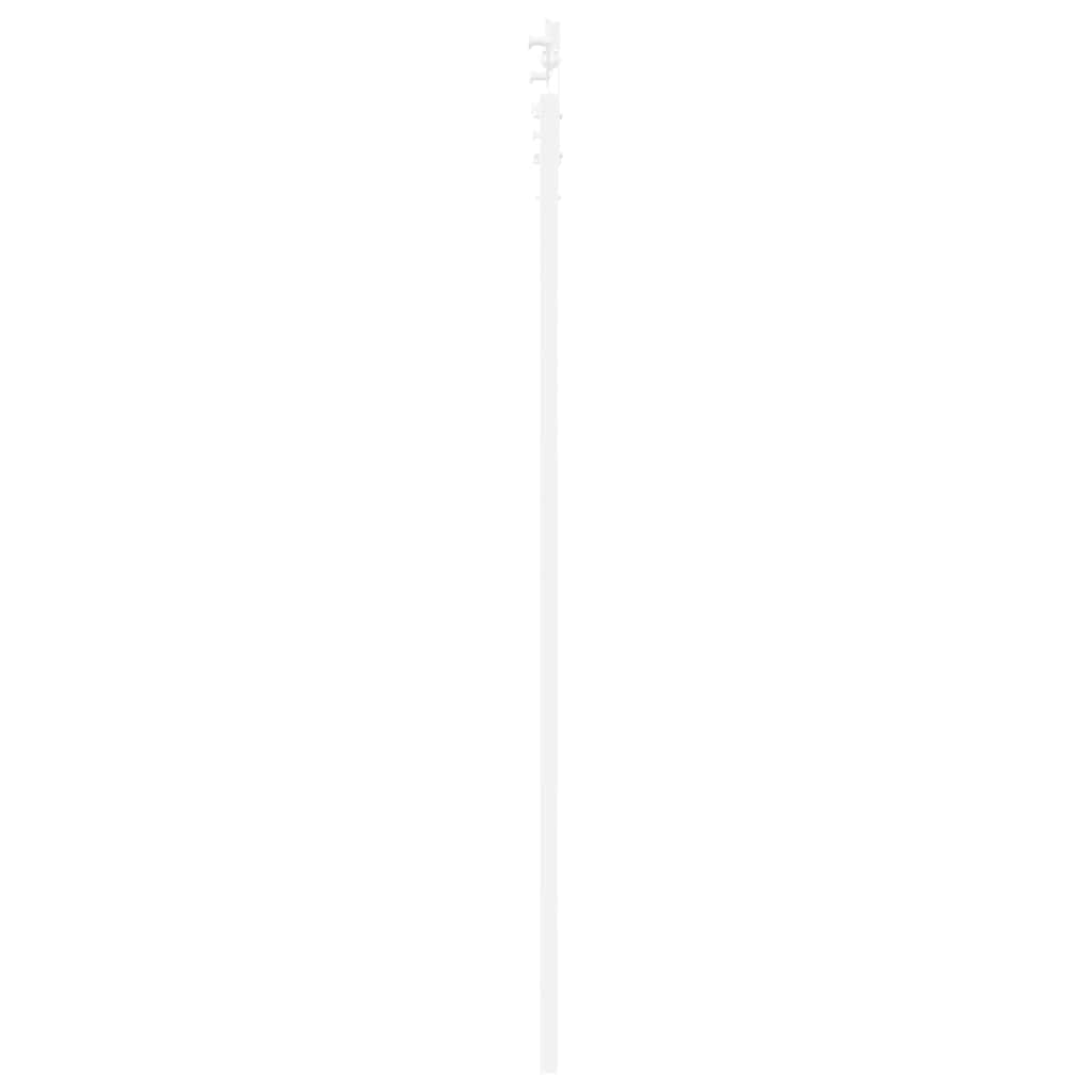 vidaXL Sliding Door ORKDAL White 83 x 202 cm Solid Pine Wood and Glass 5