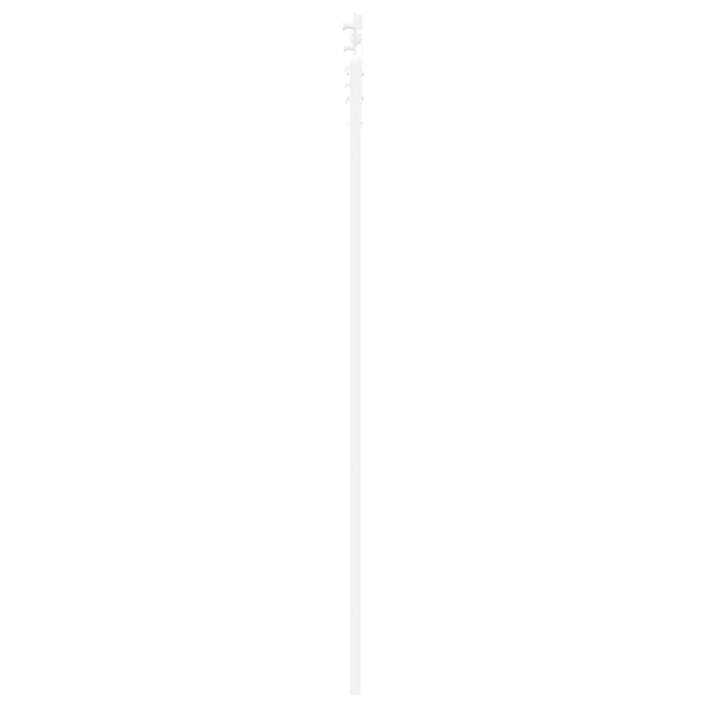 vidaXL Sliding Door ORKDAL White 83 x 211 cm Solid Pine Wood and Glass 5