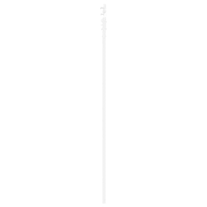 vidaXL Sliding Door ORKDAL White 83 x 211 cm Solid Pine Wood and Glass 5