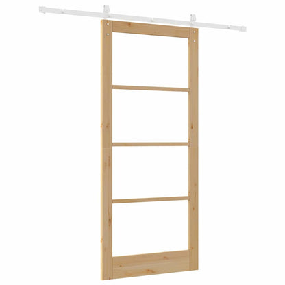 vidaXL Sliding Door ORKDAL Natural 93 x 211 cm 6