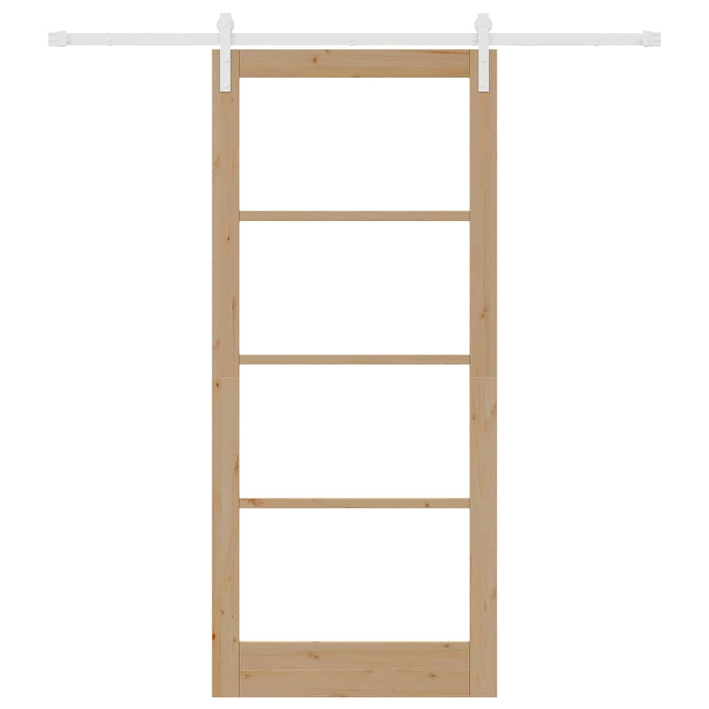 vidaXL Sliding Door ORKDAL Natural 93 x 211 cm 4