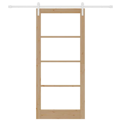vidaXL Sliding Door ORKDAL Natural 93 x 211 cm 4