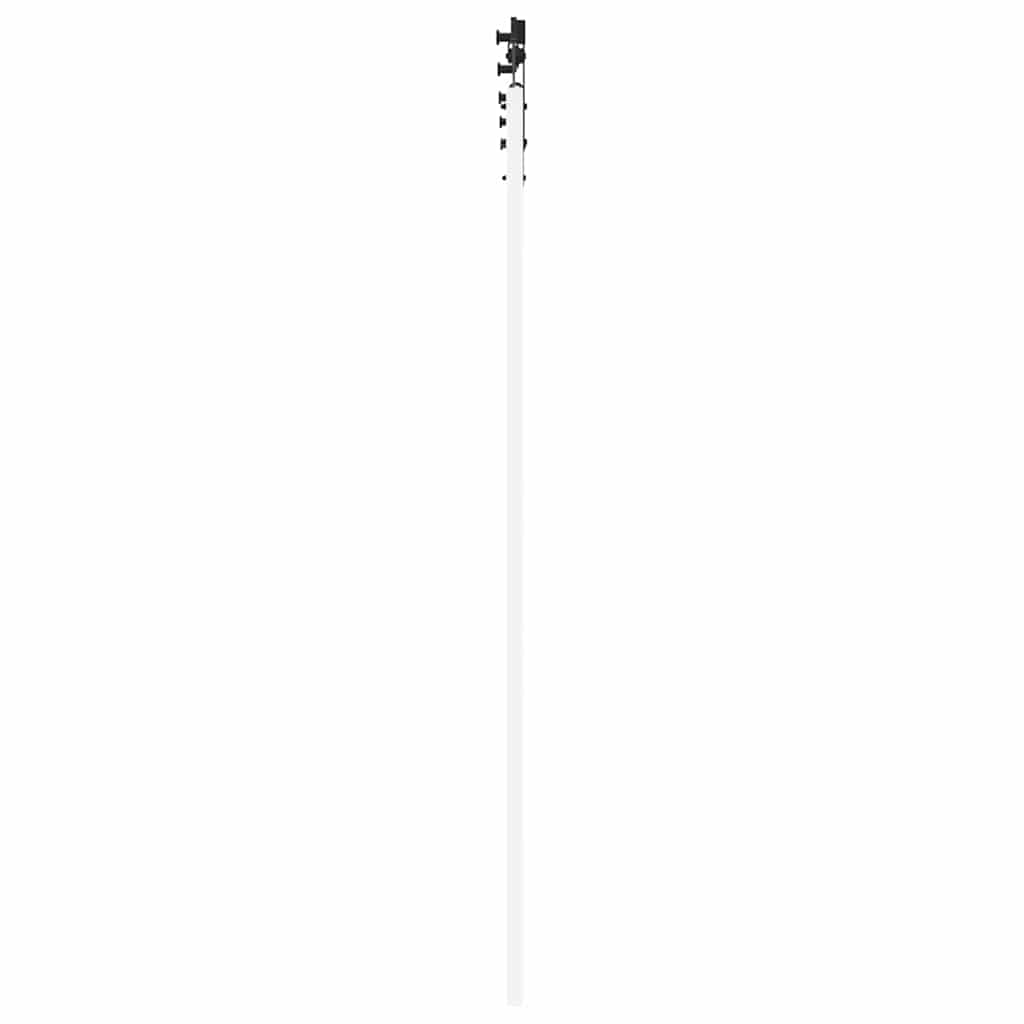 vidaXL Sliding Door ORKDAL White 83 x 211 cm Solid Pine Wood and Glass 5