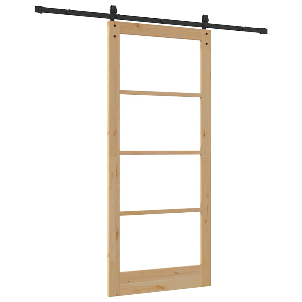 vidaXL Sliding Door ORKDAL Natural 93 x 211 cm 6