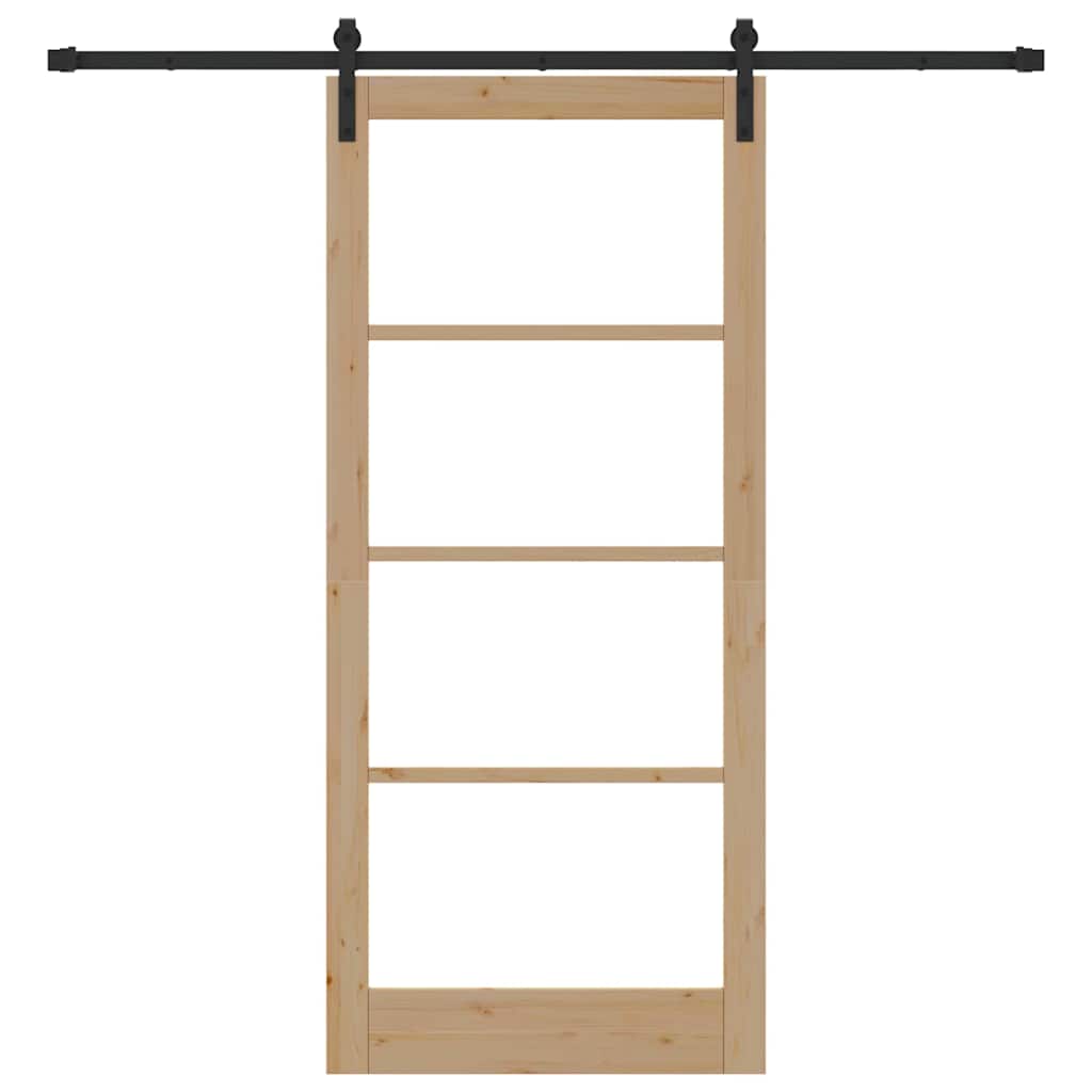 vidaXL Sliding Door ORKDAL Natural 93 x 211 cm 4