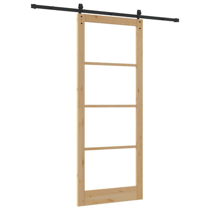 vidaXL Sliding Door Other ORKDAL Brown 93 x 232 cm 6