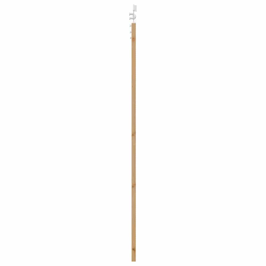 vidaXL Sliding Door ORKDAL 93 x 211 cm Solid Pine Wood and Glass 5