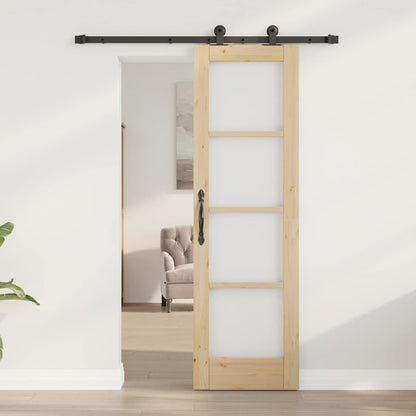 vidaXL Sliding Door ORKDAL Natural 61 x 198.5 cm 3