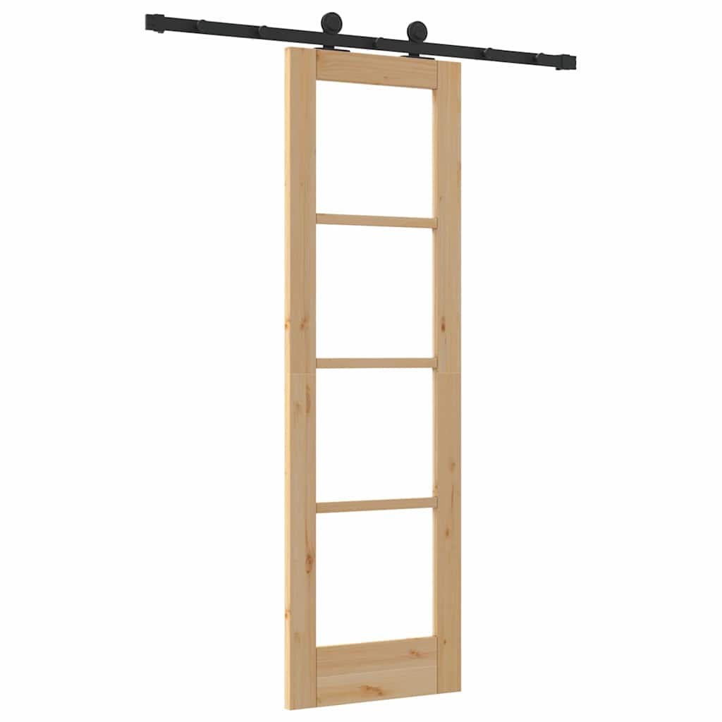 vidaXL Sliding Door ORKDAL Natural 61 x 198.5 cm 6