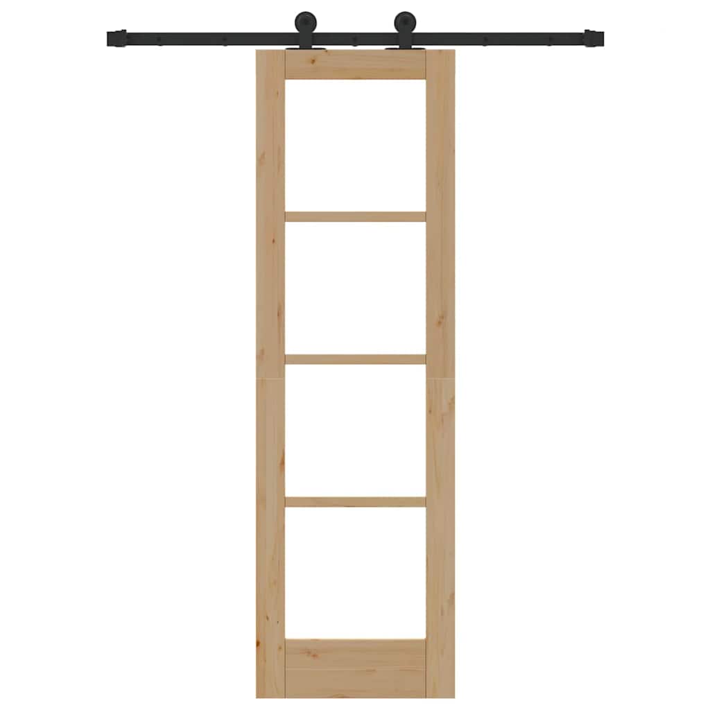 vidaXL Sliding Door ORKDAL Natural 61 x 198.5 cm 4