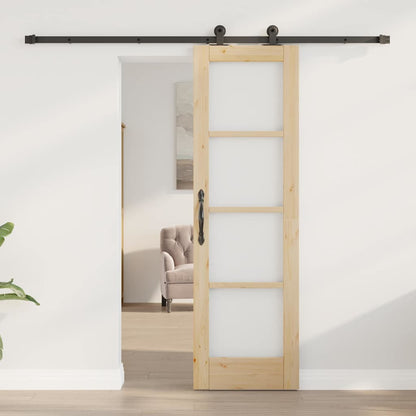 vidaXL Sliding Door ORKDAL Natural 61 x 198.5 cm 3