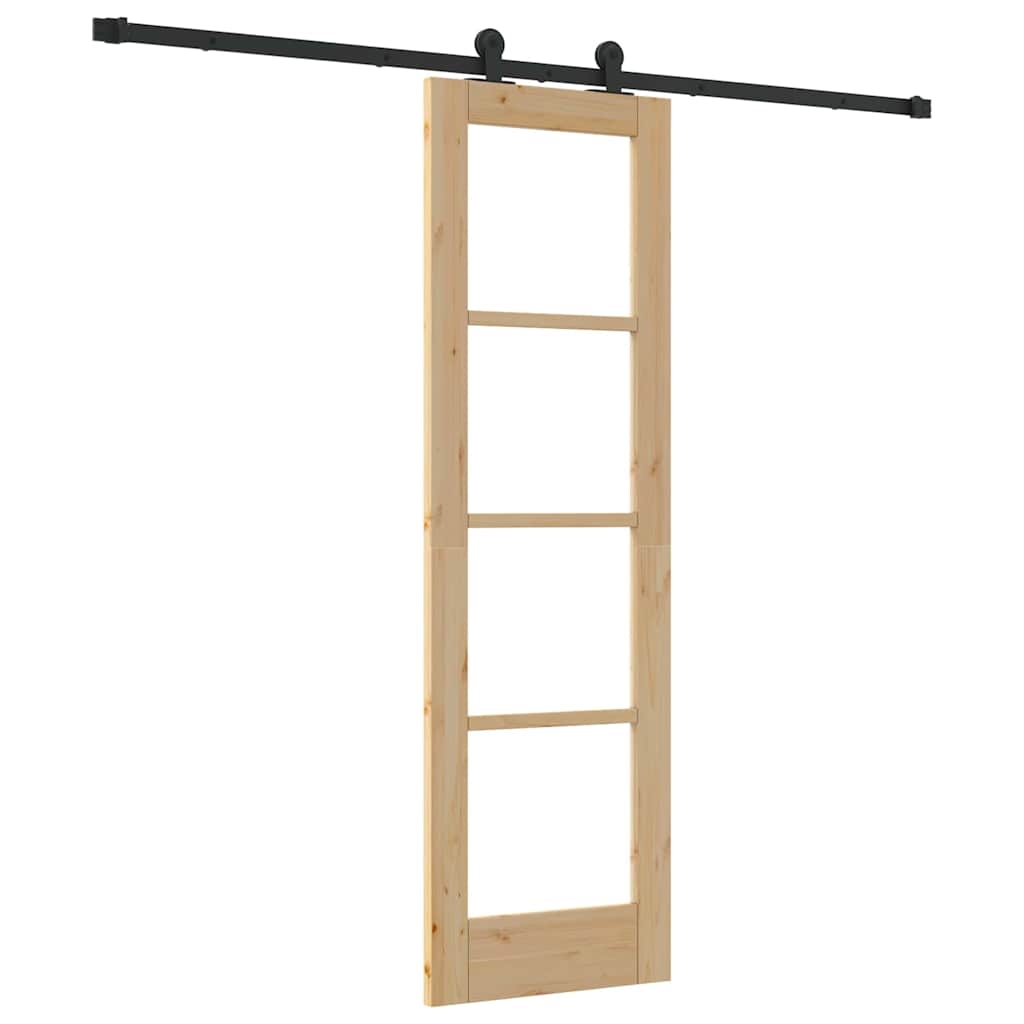 vidaXL Sliding Door ORKDAL Natural 61 x 198.5 cm 2