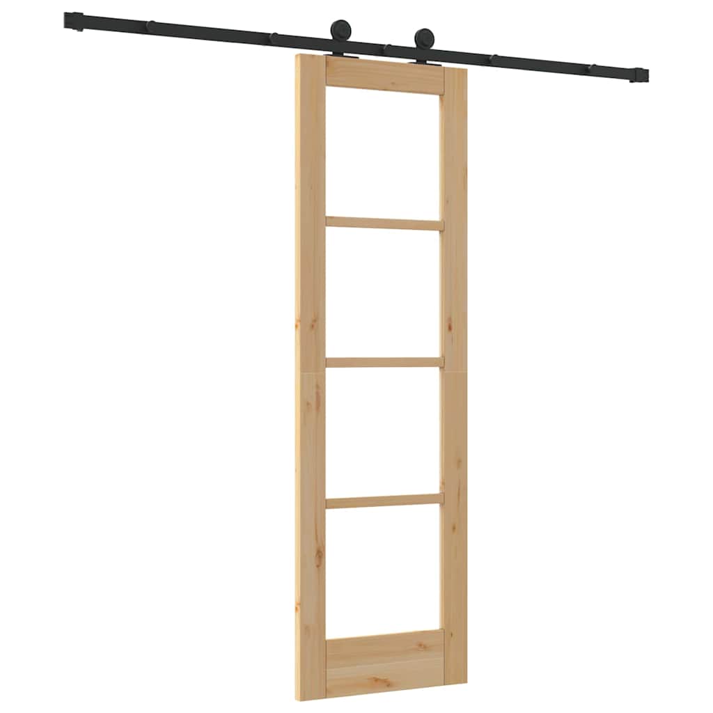 vidaXL Sliding Door ORKDAL Natural 61 x 198.5 cm 6