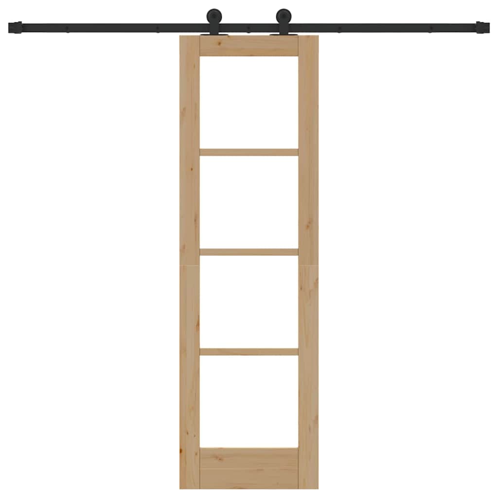 vidaXL Sliding Door ORKDAL Natural 61 x 198.5 cm 4