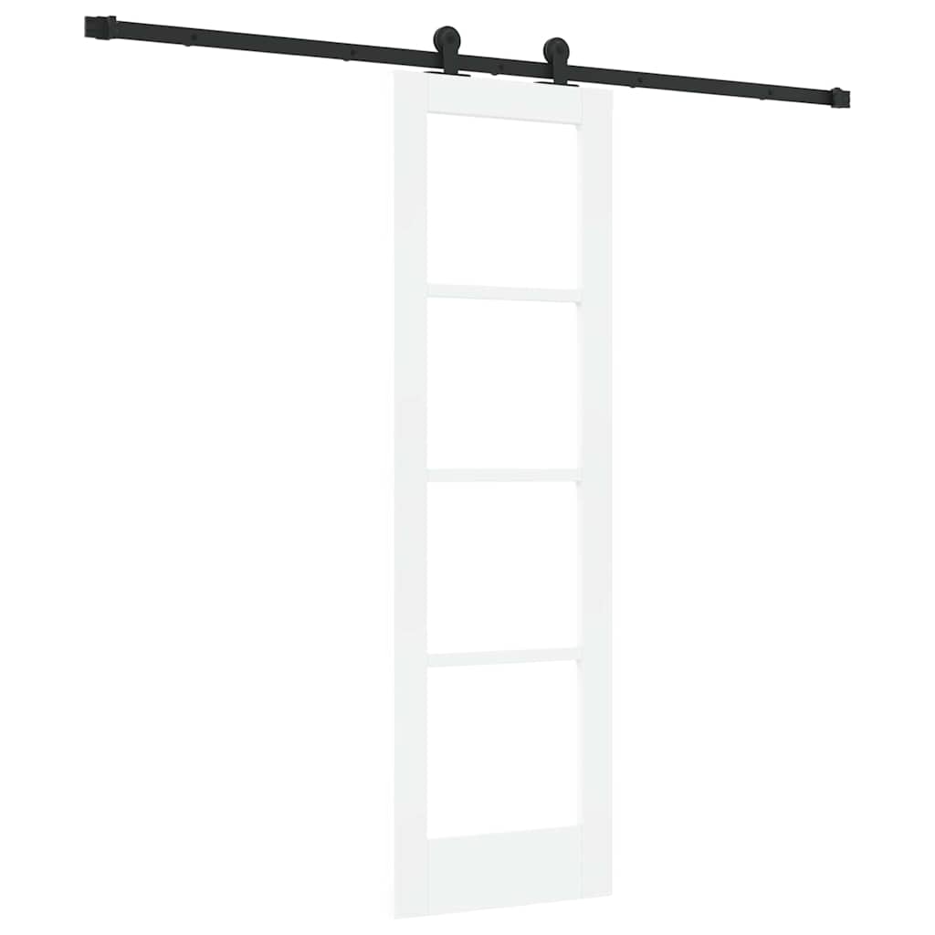 vidaXL Sliding Door ORKDAL White 61 x 198.5 cm 2
