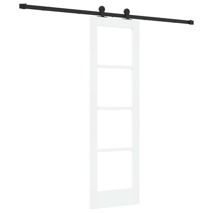 vidaXL Sliding Door ORKDAL White 61 x 198.5 cm 2