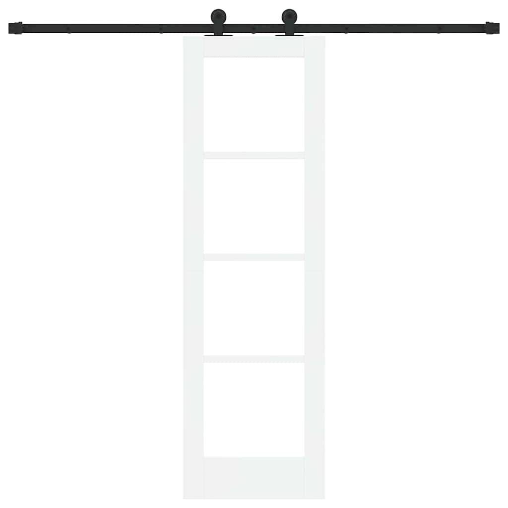 vidaXL Sliding Door ORKDAL White 61 x 198.5 cm 4