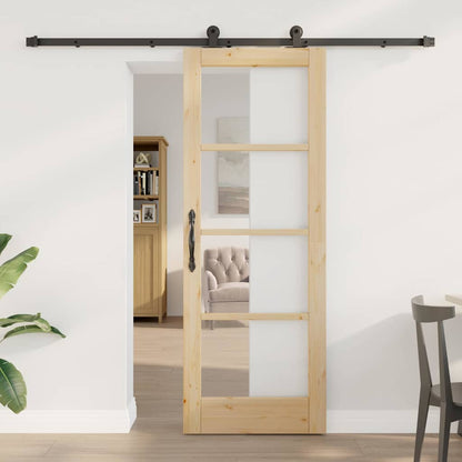 vidaXL Sliding Door ORKDAL Natural 73.5 x 198.5 cm 1