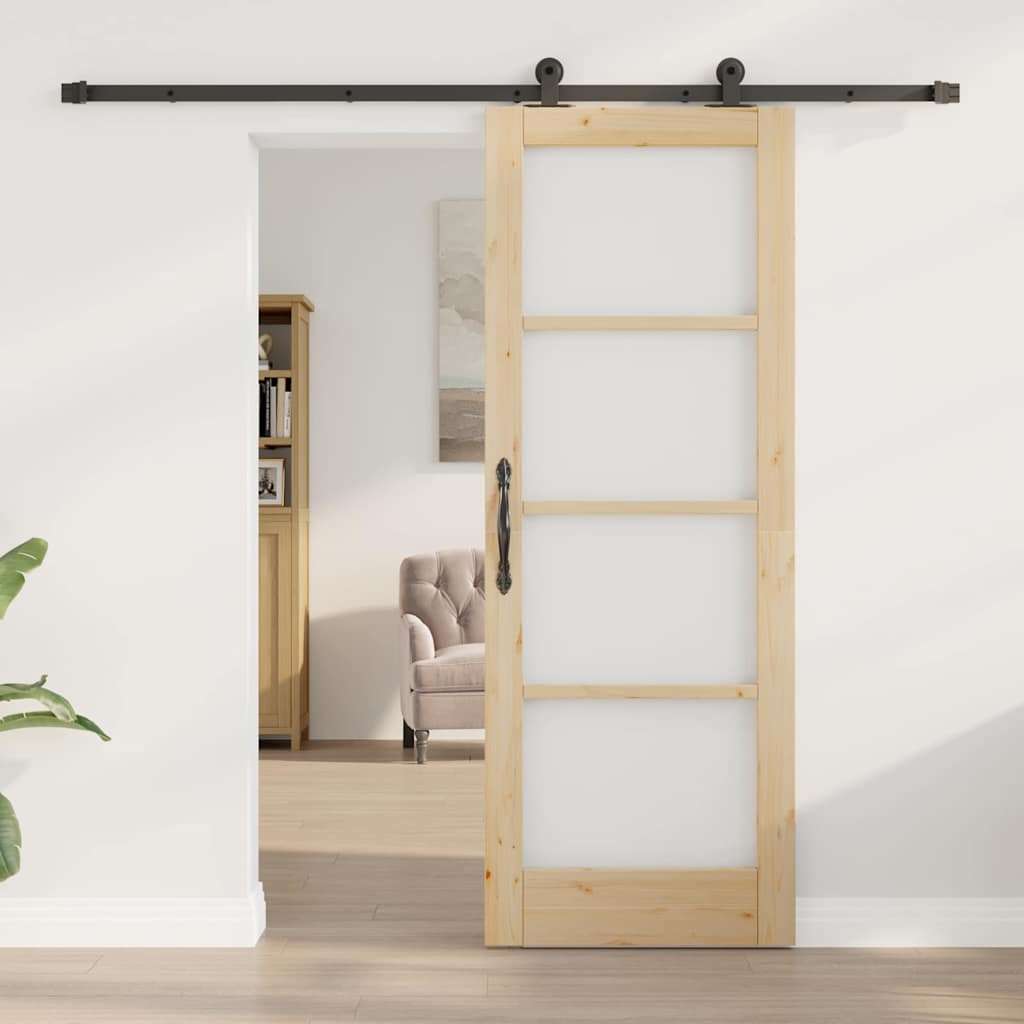 vidaXL Sliding Door ORKDAL Natural 73.5 x 198.5 cm 3