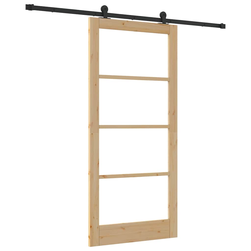 vidaXL Sliding Door ORKDAL Natural 93 x 202 cm 2
