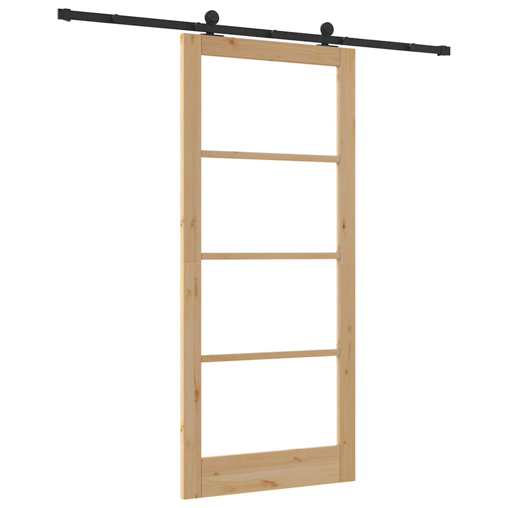 vidaXL Sliding Door ORKDAL Natural 93 x 211 cm 6