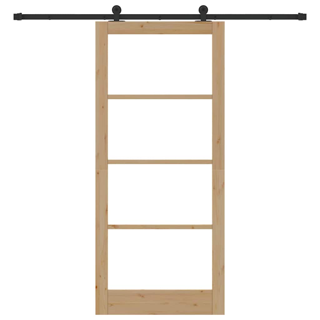 vidaXL Sliding Door ORKDAL Natural 93 x 211 cm 4