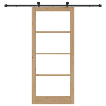 vidaXL Sliding Door ORKDAL Natural 93 x 211 cm 4
