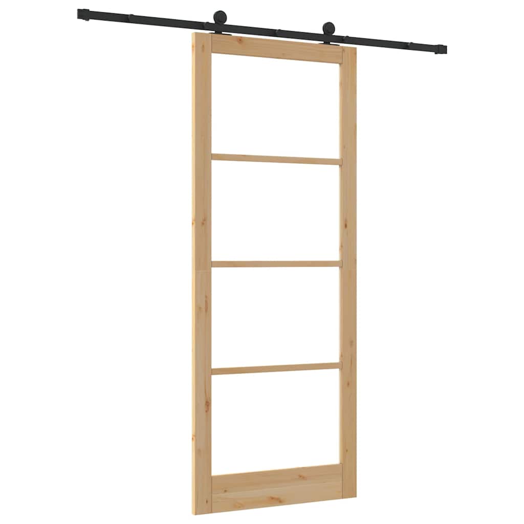 vidaXL Sliding Door ORKDAL Natural 93 x 232 cm 6
