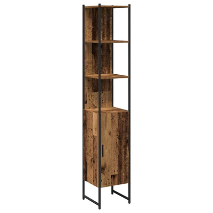 vidaXL Bathroom Vanity Units 3 pcs Brown 33 x 33 x 185.5 cm 5