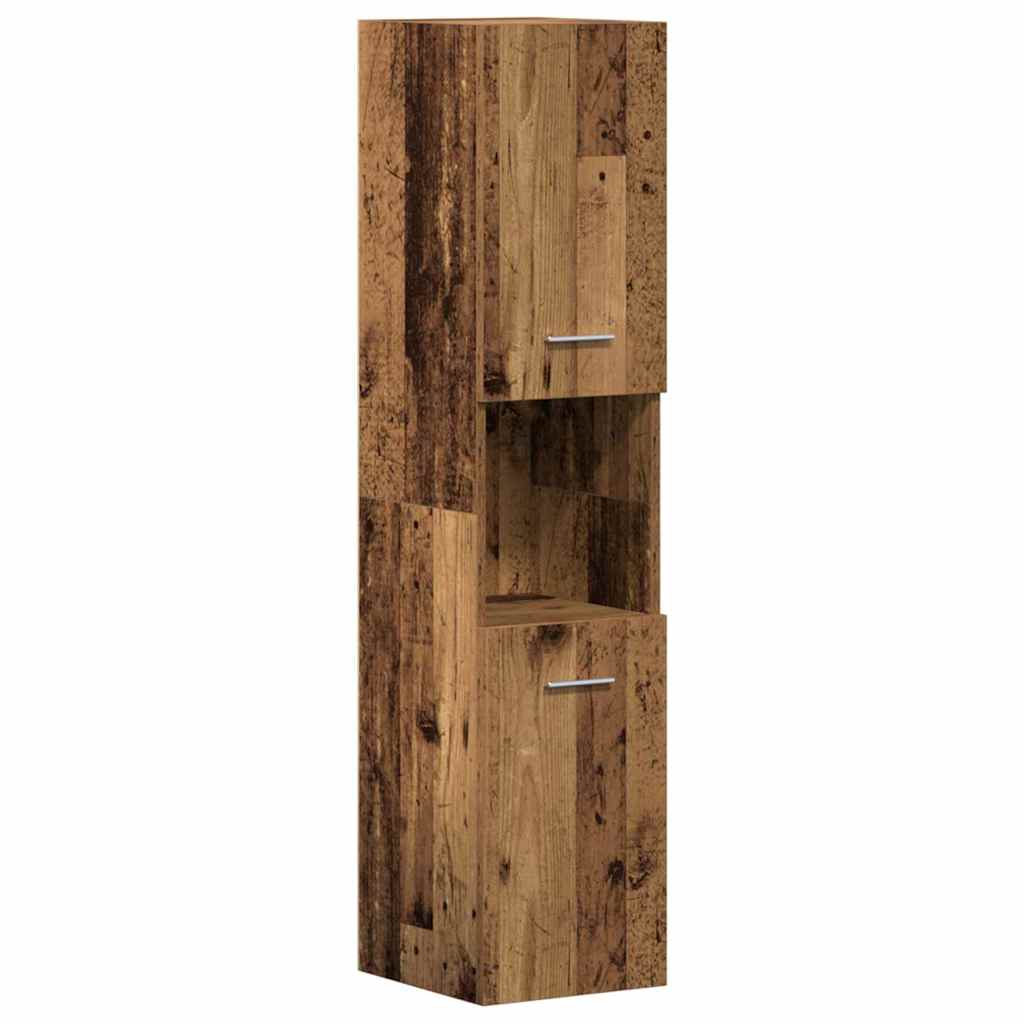 vidaXL Bathroom Furniture Set 4 pcs Brown Engineered Wood 5